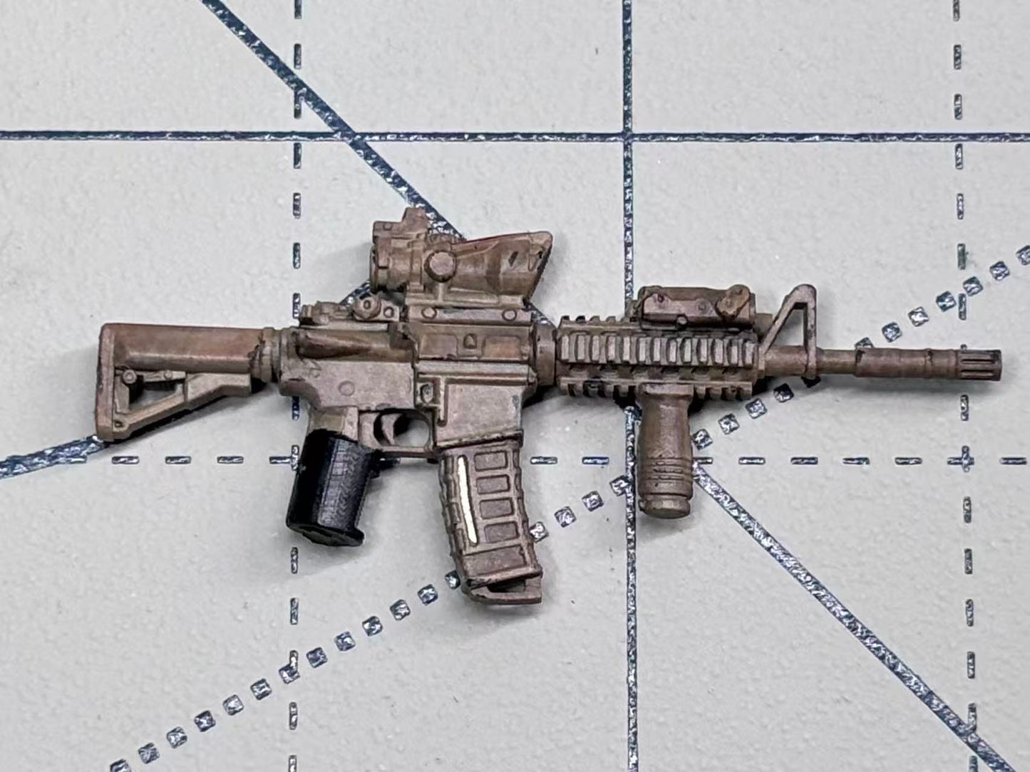 「WU」Painting rifles and machine guns
