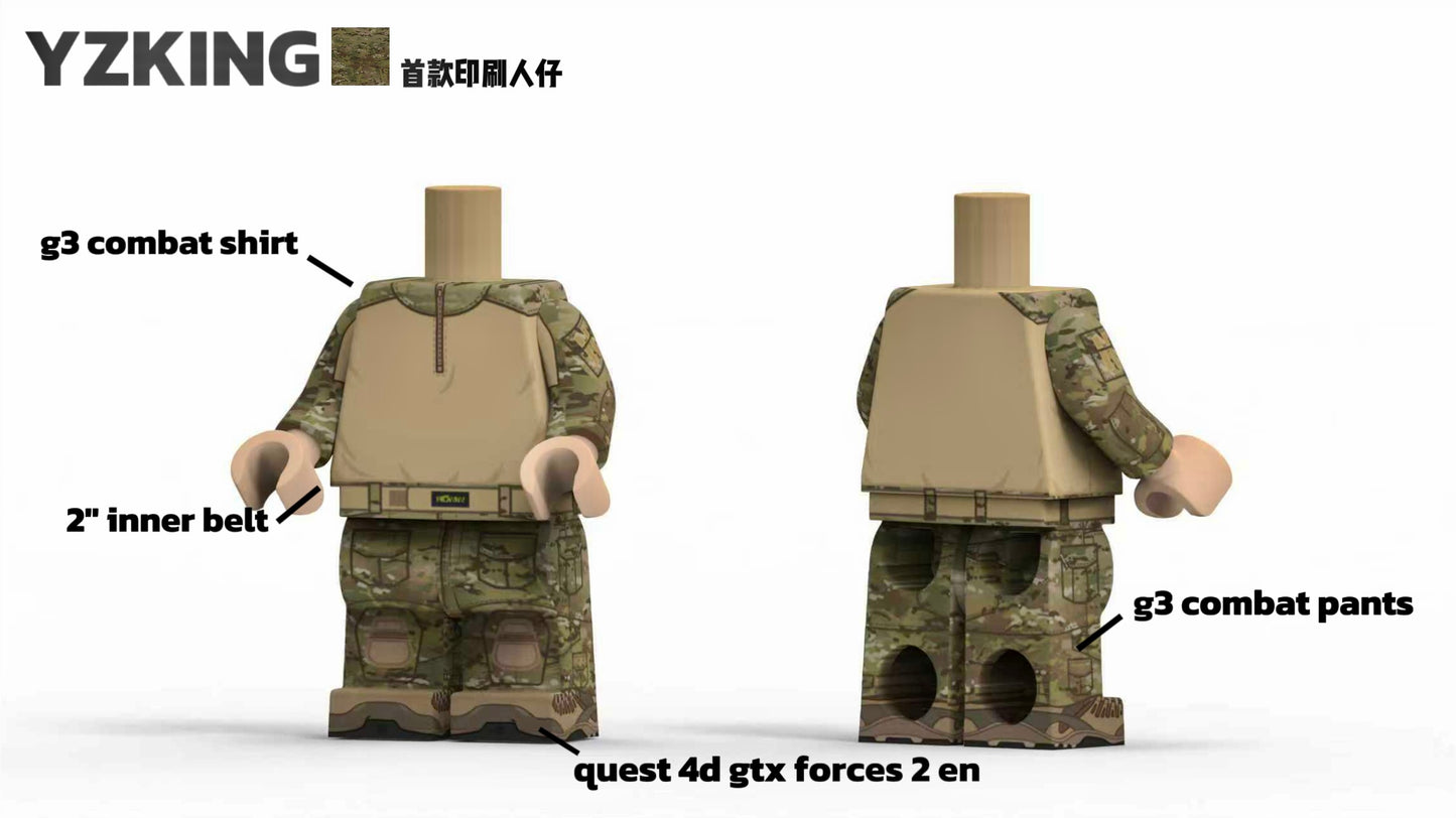G3 combat uniform(Non-Lego element version)