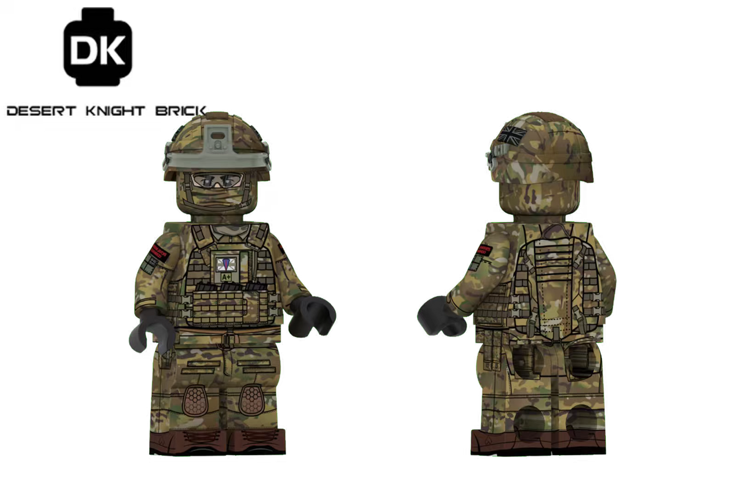 Royal Marines soldiers of the British Royal Navy.